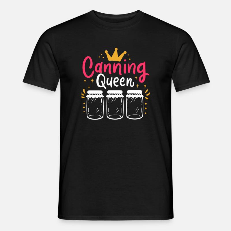 Einmachen Einkochen - Männer T-Shirt - Schwarz