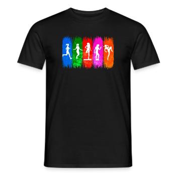 Fitness Gym Gym Training Training - T-shirt homme - noir - Devant - AI Model Male 178 light (178cm)