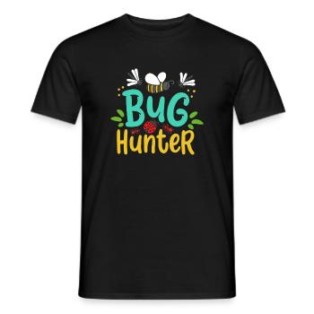 Marienkäfer Insektenfänger Entomologe - Männer T-Shirt - Schwarz - Vorne - AI Model Male 178 light (178cm)