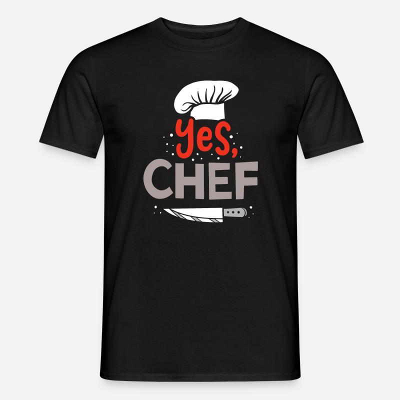 Chef Chef Chef Chef - Men's T-shirt - black