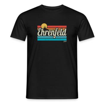 Ehrenfeld Veedel Köln Viertel Retro Vintage Surfer - Männer T-Shirt - Schwarz - Vorne - AI Model Male 178 light (178cm)
