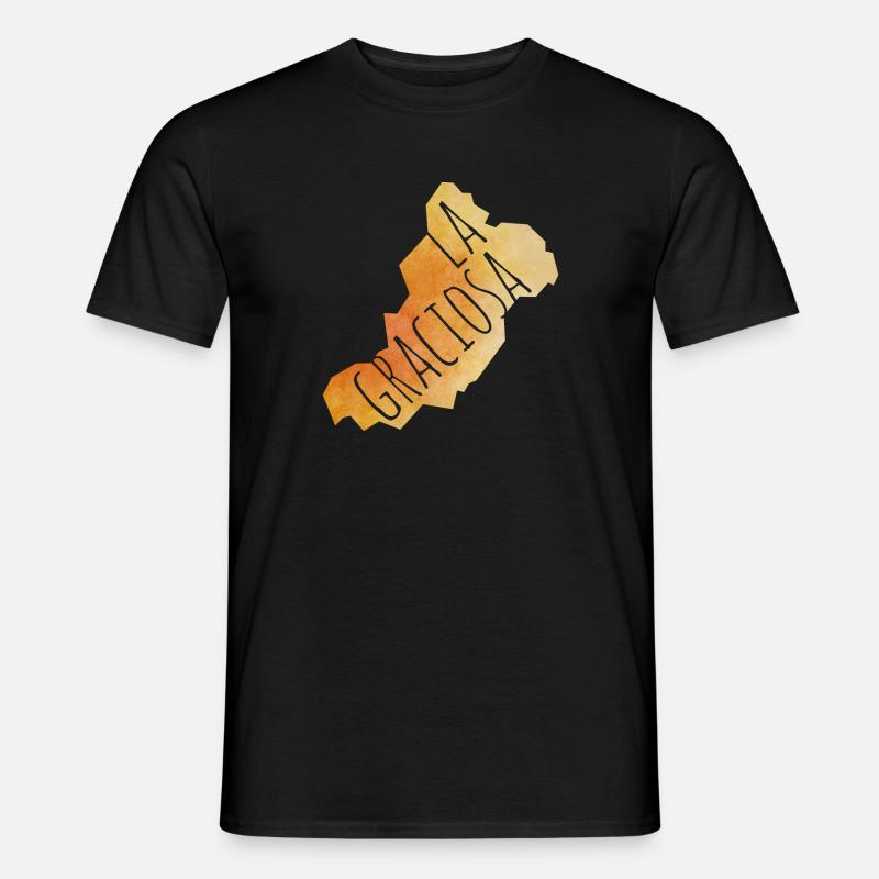 La Graciosa - Männer T-Shirt - Schwarz