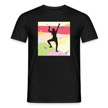 Grimpeurs Grimpeurs - T-shirt homme - noir - Devant - AI Model Male 178 light (178cm)