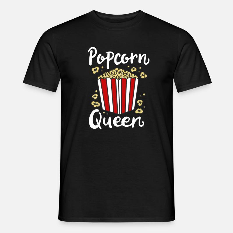 Popcorn - Men's T-Shirt - black