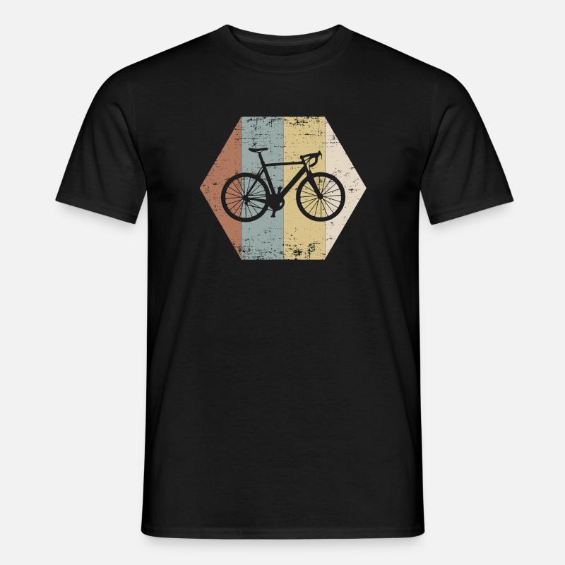 Fahrrad - Männer T-Shirt - Schwarz