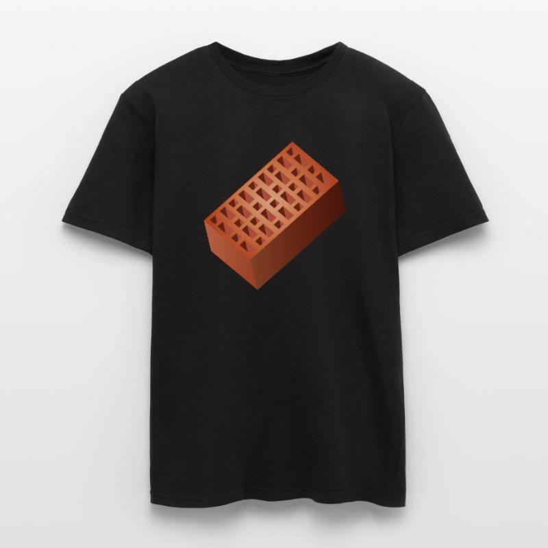 Brick Wall Bricks Bricks for Wall Construction Men’s T-shirt