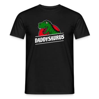 Papa Fête des Pères Fête des Hommes Heureux Papa Père - T-shirt homme - noir - Devant - AI Model Male 178 light (178cm)