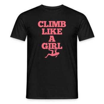 Escalade de bloc - T-shirt homme - noir - Devant - AI Model Male 178 light (178cm)
