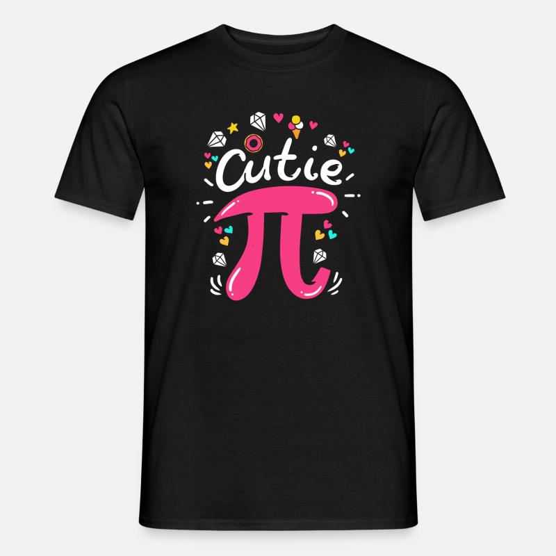 Pi jour Pi maths - T-shirt homme - noir