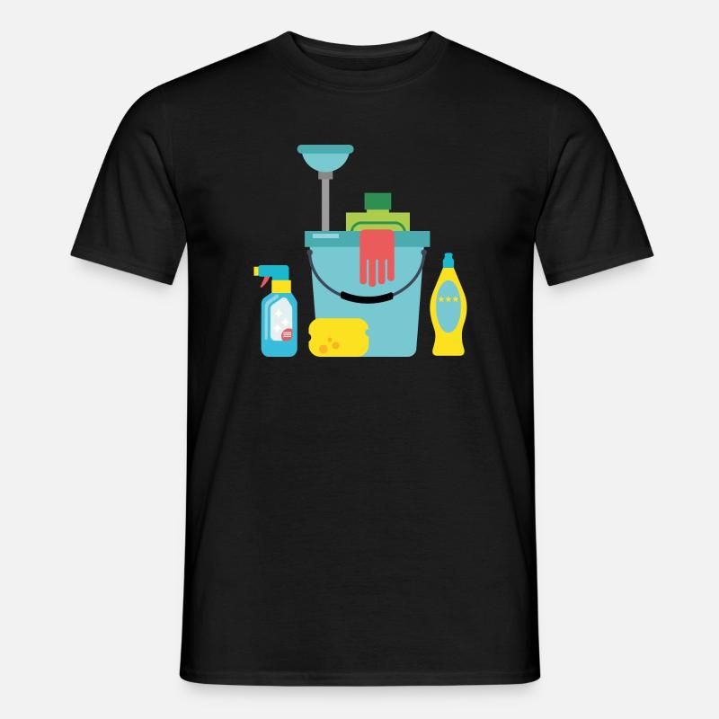 Putzmittel - Männer T-Shirt - Schwarz
