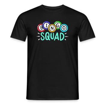 Jeu Bingo Sqad - T-shirt homme - noir - Devant - AI Model Male 178 light (178cm)