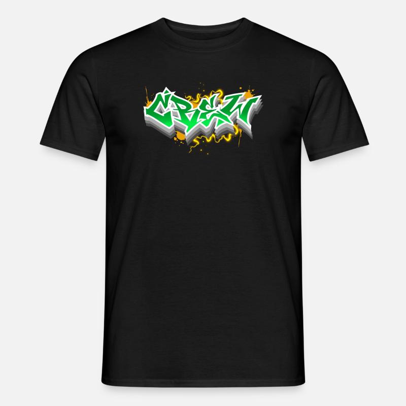 Crew - Männer T-Shirt - Schwarz
