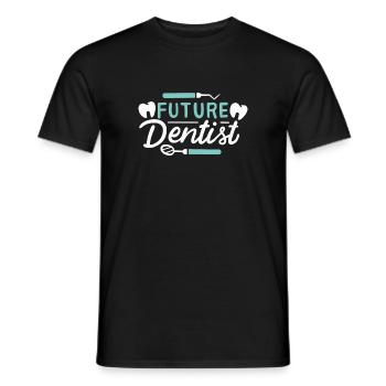 Zahnarzt Future Dentist Zahnmedizin Studium Examen - Männer T-Shirt - Schwarz - Vorne - AI Model Male 178 light (178cm)