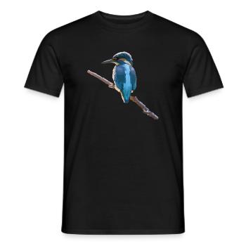 Oiseau de glace - T-shirt homme - noir - Devant - AI Model Male 178 light (178cm)