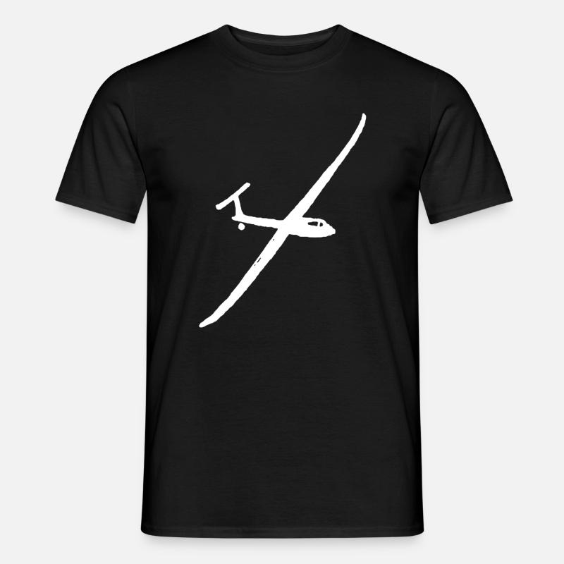 Gliding Motor sailing Gliding - Men’s T-shirt - black