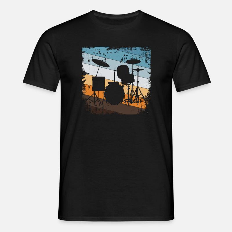 Drummers - Men's T-Shirt - black
