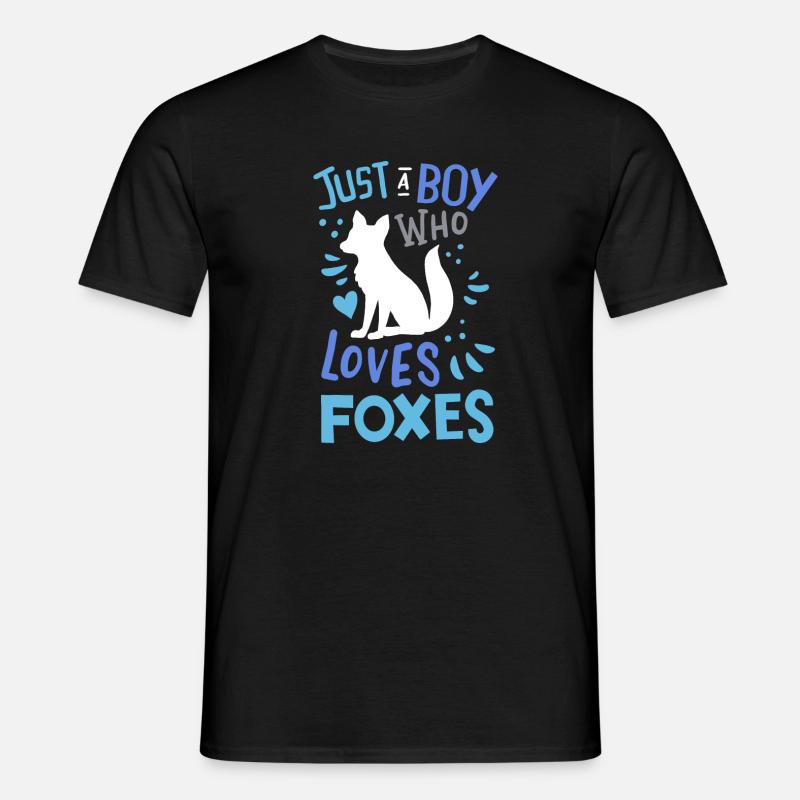 Foxes Fox Fox Lover - Men's T-Shirt - black