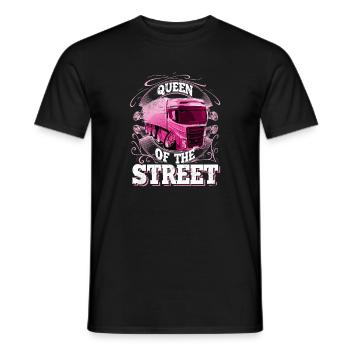 Lkw Fahrerin - Männer T-Shirt - Schwarz - Vorne - AI Model Male 178 light (178cm)