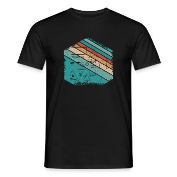 Math Teacher Lehrer Mathematik Design - Männer T-Shirt - Schwarz - Vorne - AI Model Male 178 light (178cm)