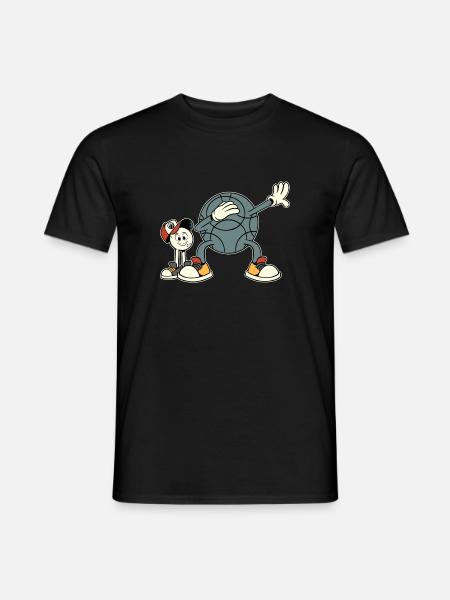 Dabbing boulet de petanque tenue pour boulet - T-shirt homme - noir