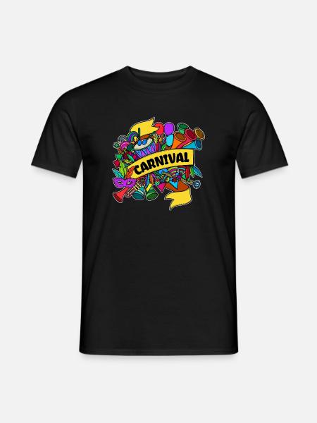 Carnaval carnaval de carnaval - T-shirt homme - noir