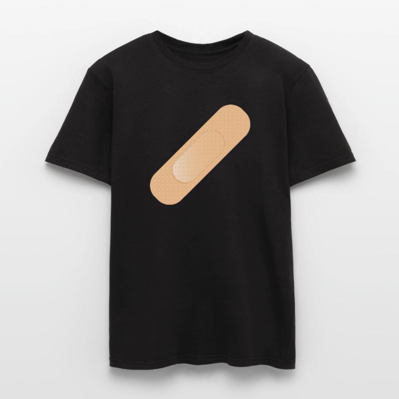 Un dispositif simple de fixation comme élément de conception T-shirt homme