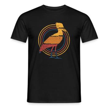 Schuhschnabel Vintage - Männer T-Shirt - Schwarz - Vorne - AI Model Male 178 light (178cm)