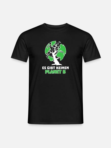 Baum Mutter Erde Planet Umwelt Statement - Männer T-Shirt - Schwarz