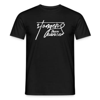 Scénario de Plus fort que le cancer - T-shirt homme - noir - Devant - AI Model Male 178 light (178cm)