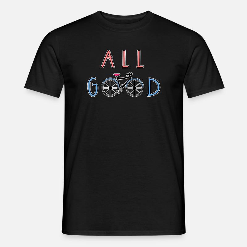 Déclaration de biker Bicycle Biker - T-shirt homme - noir