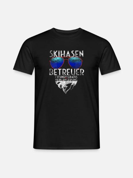 Ski Supervisor for the next Après Ski Party - Men's T-Shirt - black