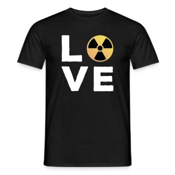 Love Gift Manip Radioologist Radiology - Men's T-Shirt - black - Front - AI Model Male 178 light (178cm)
