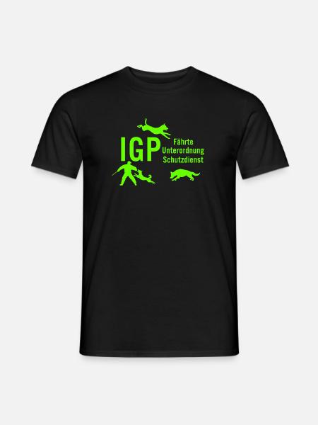 IGP Hundesport - Green - Männer T-Shirt - Schwarz