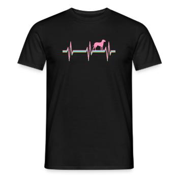Vizsla Vizsla-Besitzer Vizsla-Liebhaber - Männer T-Shirt - Schwarz - Vorne - AI Model Male 178 light (178cm)