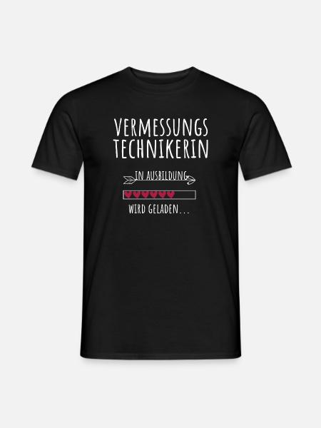 Vermessungstechnikerin in Ausbildung Geschenk - Männer T-Shirt - Schwarz