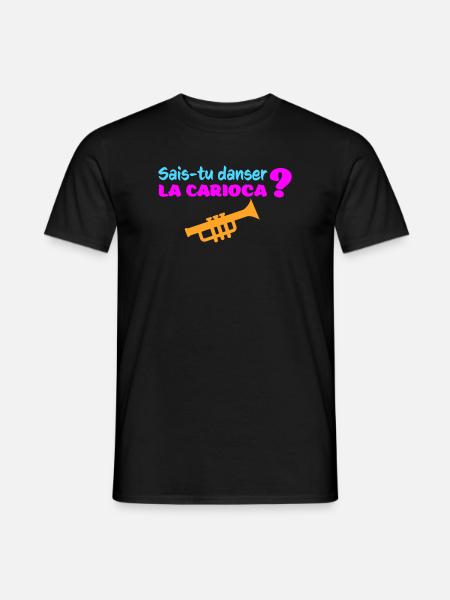 carioca - T-shirt homme - noir