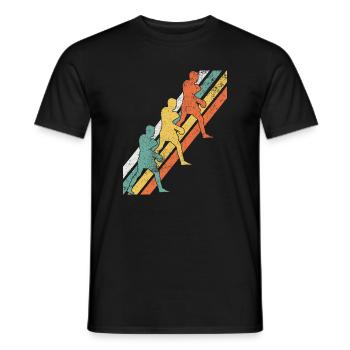 Boxen Boxer - Männer T-Shirt - Schwarz - Vorne - AI Model Male 178 light (178cm)