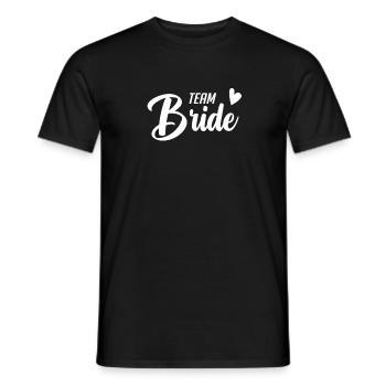 Équipe Bride - T-shirt homme - noir - Devant - AI Model Male 178 light (178cm)