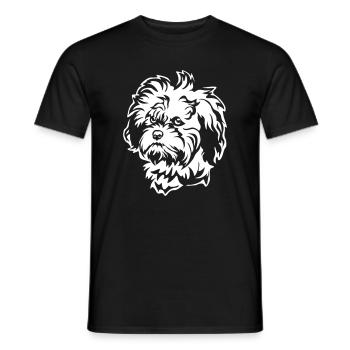 Tête de Lion « Black Edition » - T-shirt homme - noir - Devant - AI Model Male 178 light (178cm)