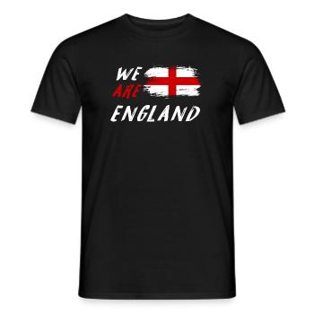 Nous sommes le drapeau de l'Angleterre - T-shirt homme - noir - Devant - AI Model Male 178 light (178cm)
