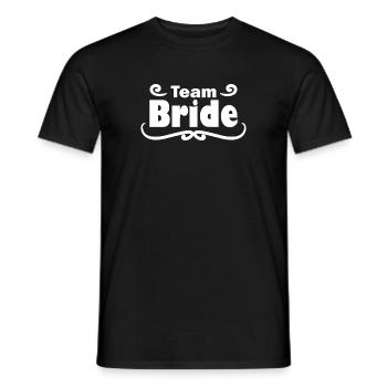 Équipe Bride - T-shirt homme - noir - Devant - AI Model Male 178 light (178cm)