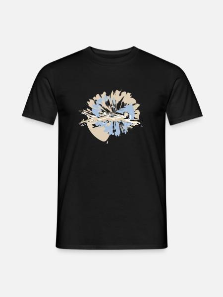 Valentine's Day swimmers in competition - Men's T-Shirt - black