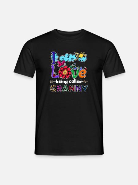 Cool Statement Seniorin Großmutter Oma Superoma - Männer T-Shirt - Schwarz