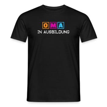 Alte Frau Statement Großmutter Oma Rentnerin - Männer T-Shirt - Schwarz - Vorne - AI Model Male 178 light (178cm)