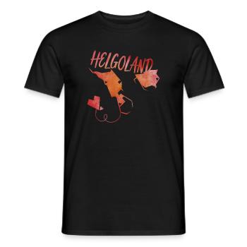 Heligoland - Men's T-Shirt - black - Front - AI Model Male 178 light (178cm)