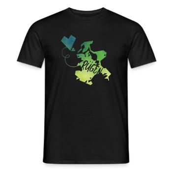 Rebuke - Men's T-Shirt - black - Front - AI Model Male 178 light (178cm)