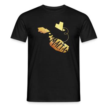 Malte - T-shirt homme - noir - Devant - AI Model Male 178 light (178cm)