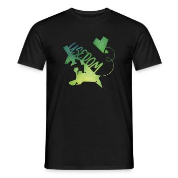 Usedom - Men's T-Shirt - black - Front - AI Model Male 178 light (178cm)