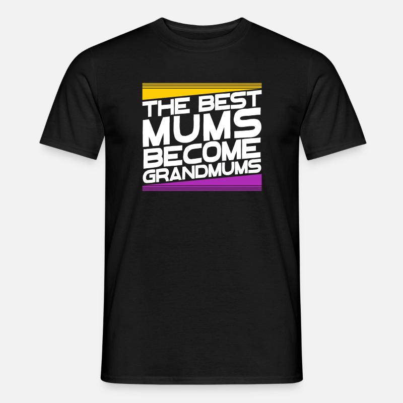Oma Glückwunsch Großmutter Großmama Statement - Männer T-Shirt - Schwarz
