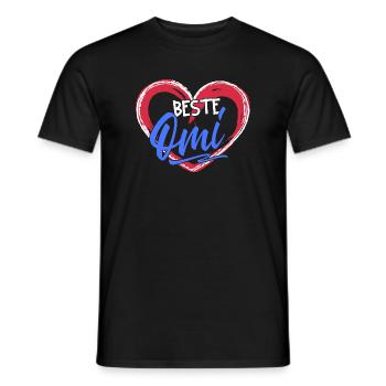 Großmama Glückwunsc Statement Beste Oma Großmutter - Männer T-Shirt - Schwarz - Vorne - AI Model Male 178 light (178cm)